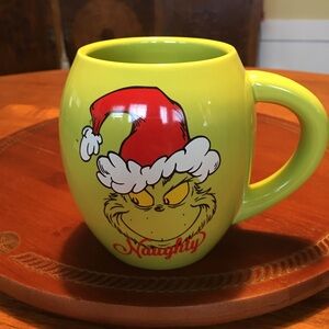 Grinch Naughty Nice Oval Mug 8 Oz.